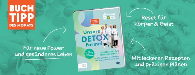 Buchtipp des Monats - Unsere Detox Formel